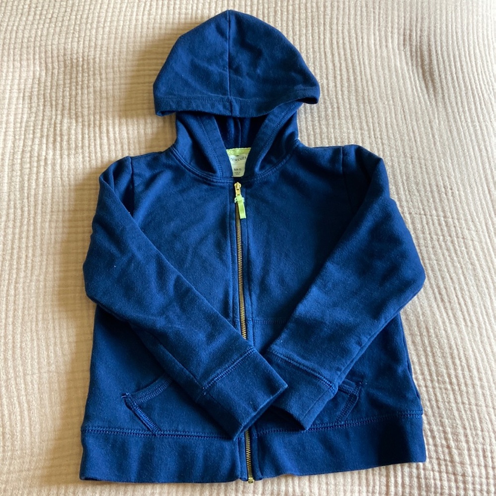 Crewcuts zip up hoodie